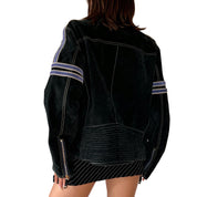 Wilson’s Leather Suede Moto Jacket (L)