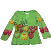 Micro Mesh Fruits Top (M)