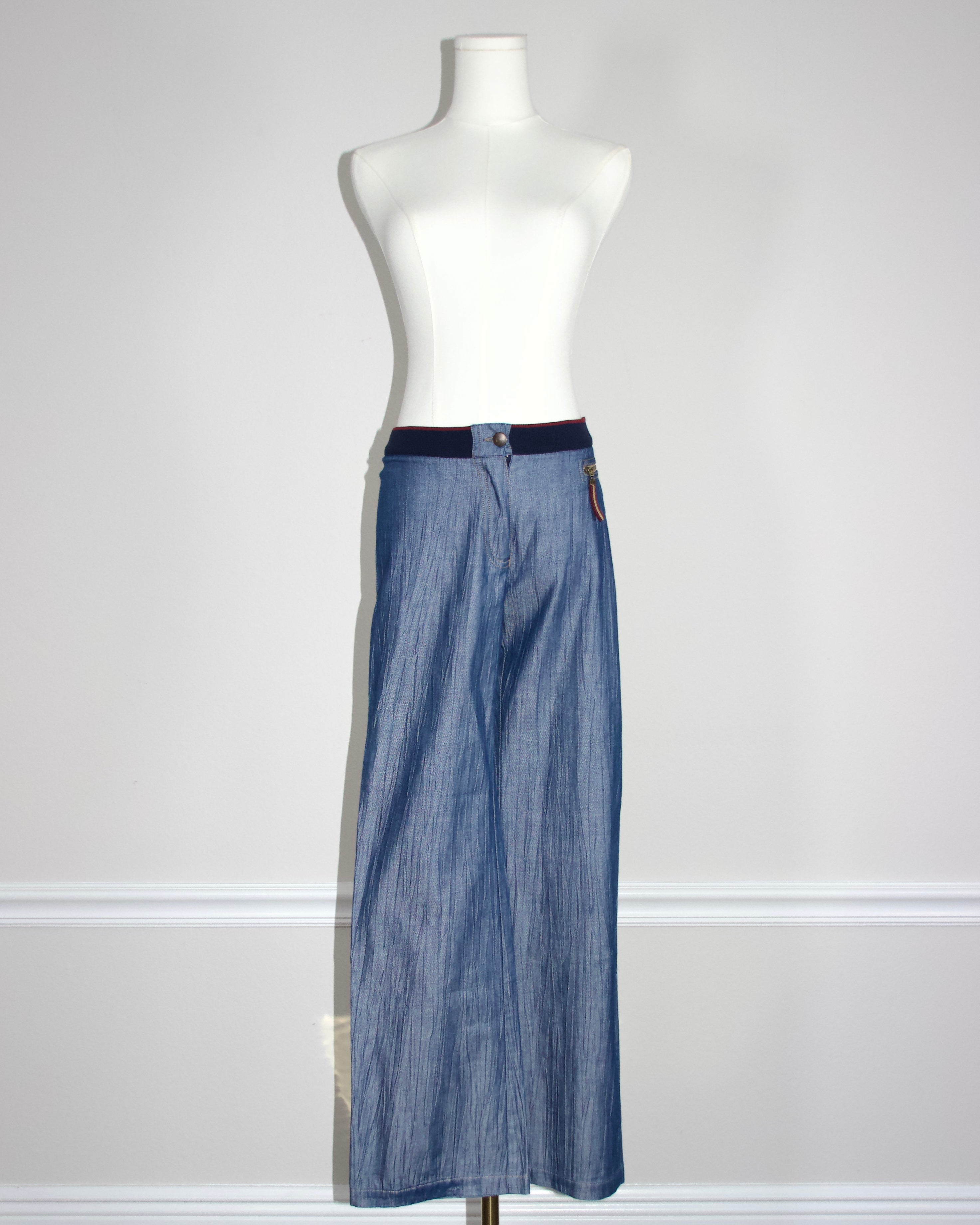 Cop Copine Blue Pants (S)