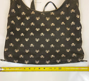 Skull ☠️ pattern fabric bag