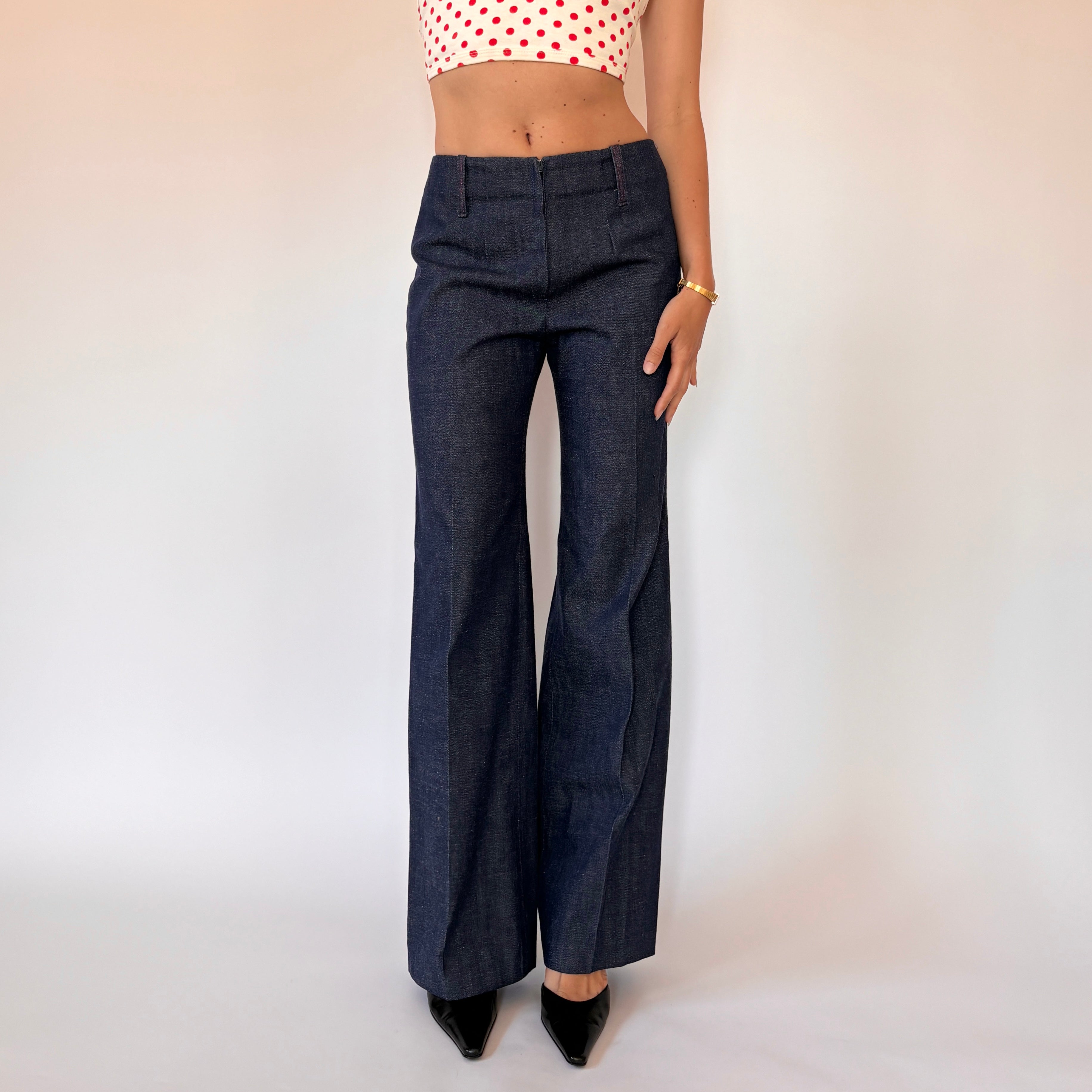70s Denim Trousers (S)