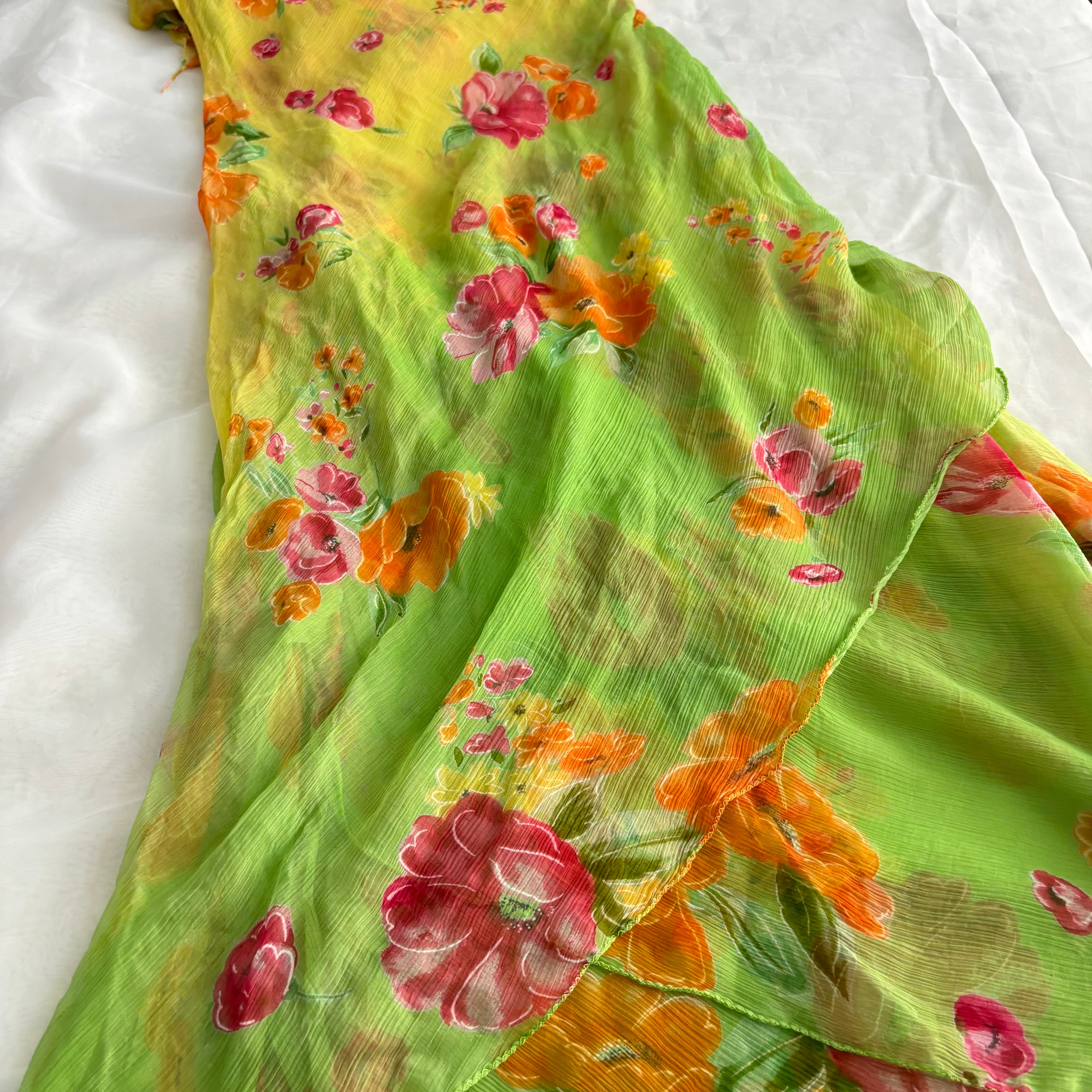 Deadstock Rene Derhy Floral Dress (M/L)