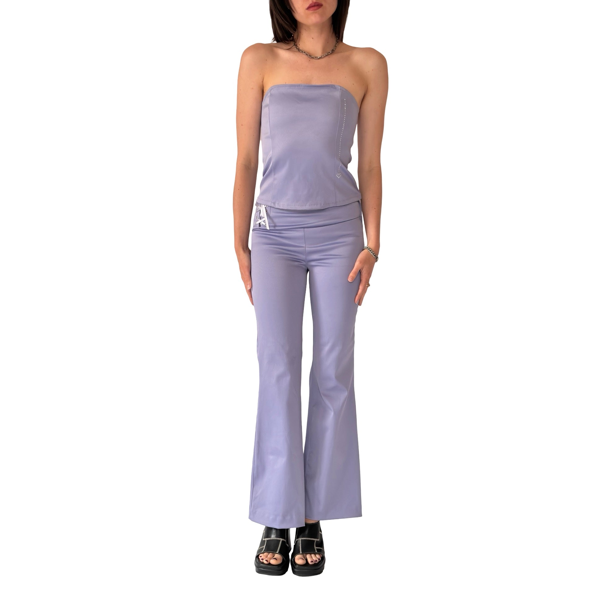 Y2K Periwinkle Two-Piece Set (XXS)