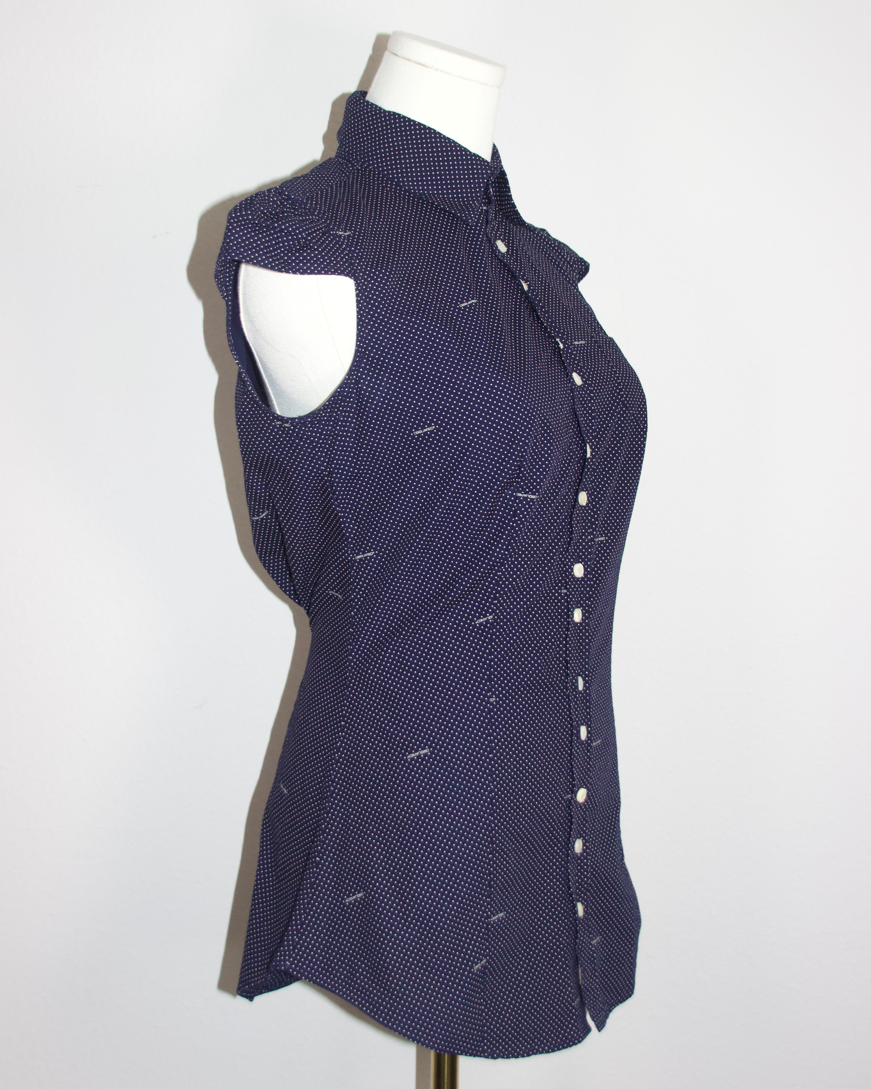 00s Dsquared Polka Dot Button Up (S)