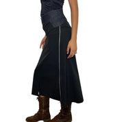 Vintage Cop Copine Utility Maxi Skirt (XS/S)
