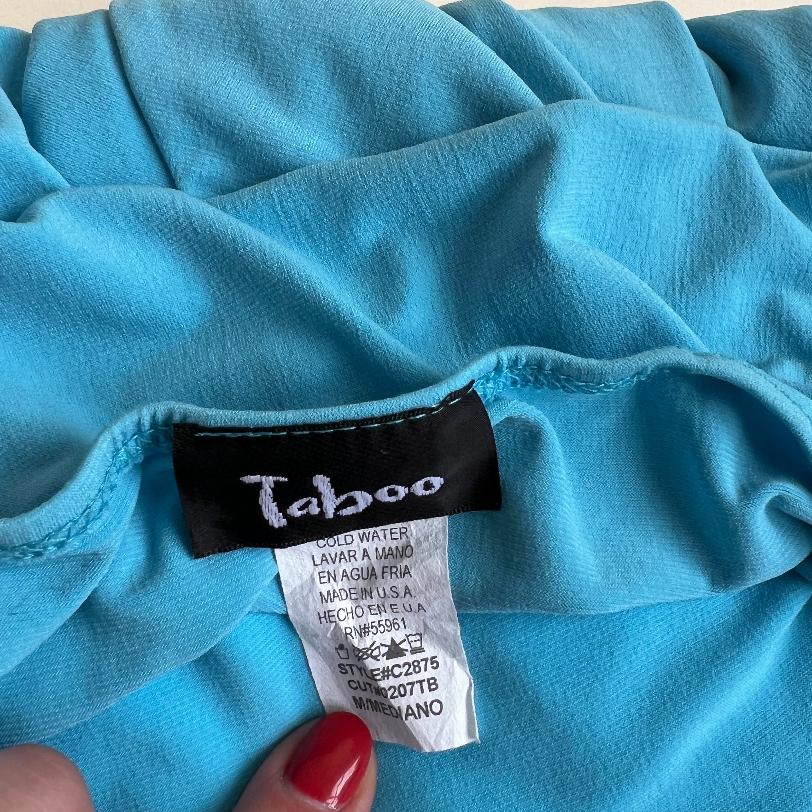 Y2K blue fairy mini dress (S/M)