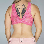 Hand-Dyed Lace & Linen Top (M)