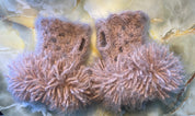Fluffy Fingerless Gloves