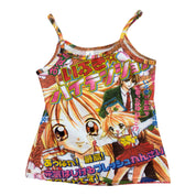 Y2K anime graphic cami (S/M)