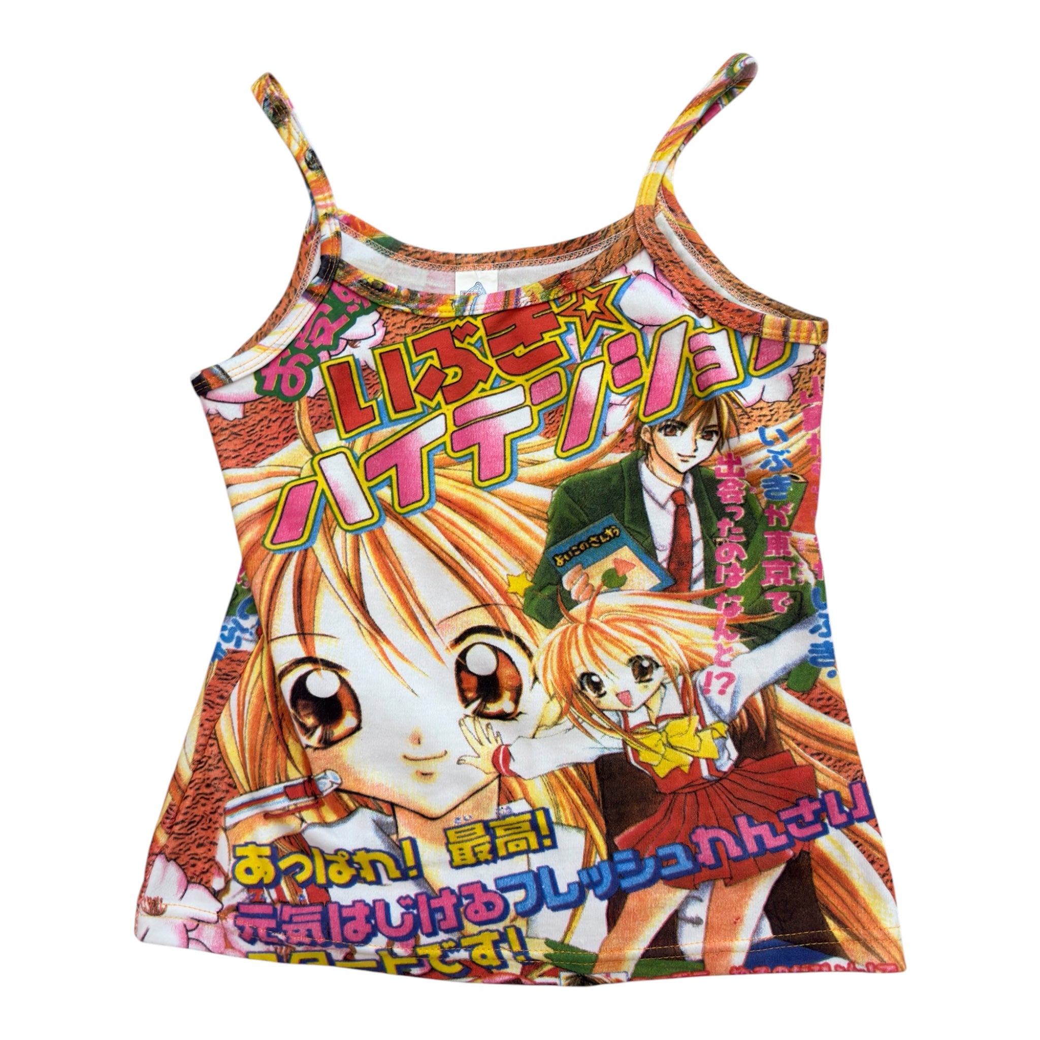 Y2K anime graphic cami (S/M)