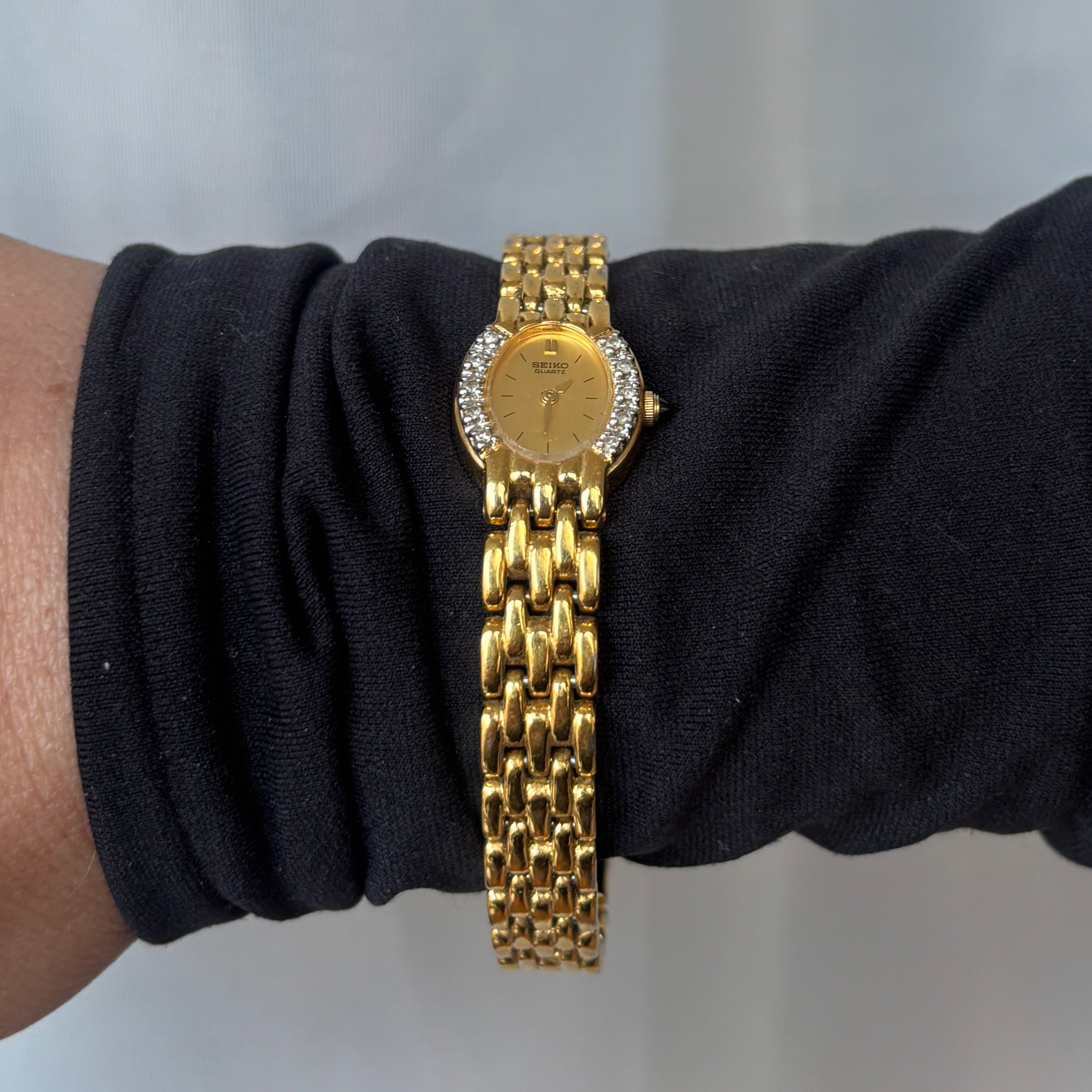 90s Diamond Bezel Seiko