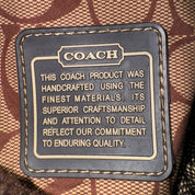 Coach Logo Print Lace Up Boots (6)