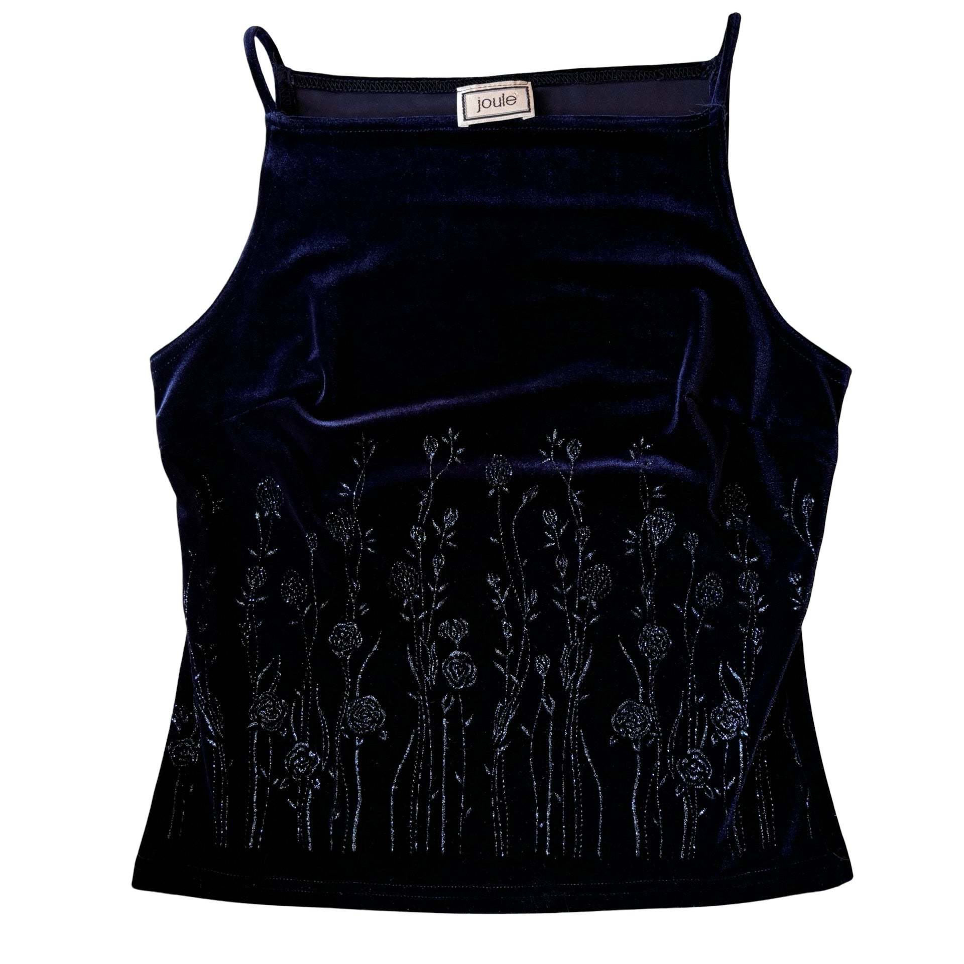 90s Velvet Midnight Tank (M)