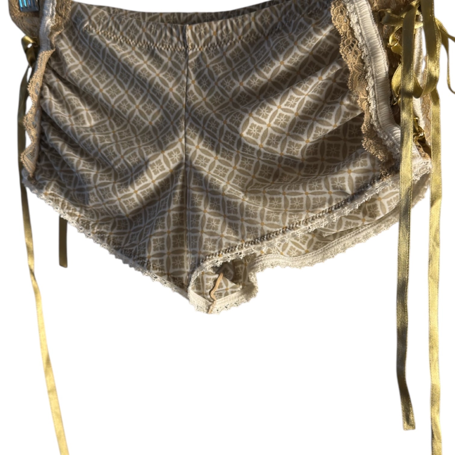 Y2K unique lace up 2pc sleep set (S/M)
