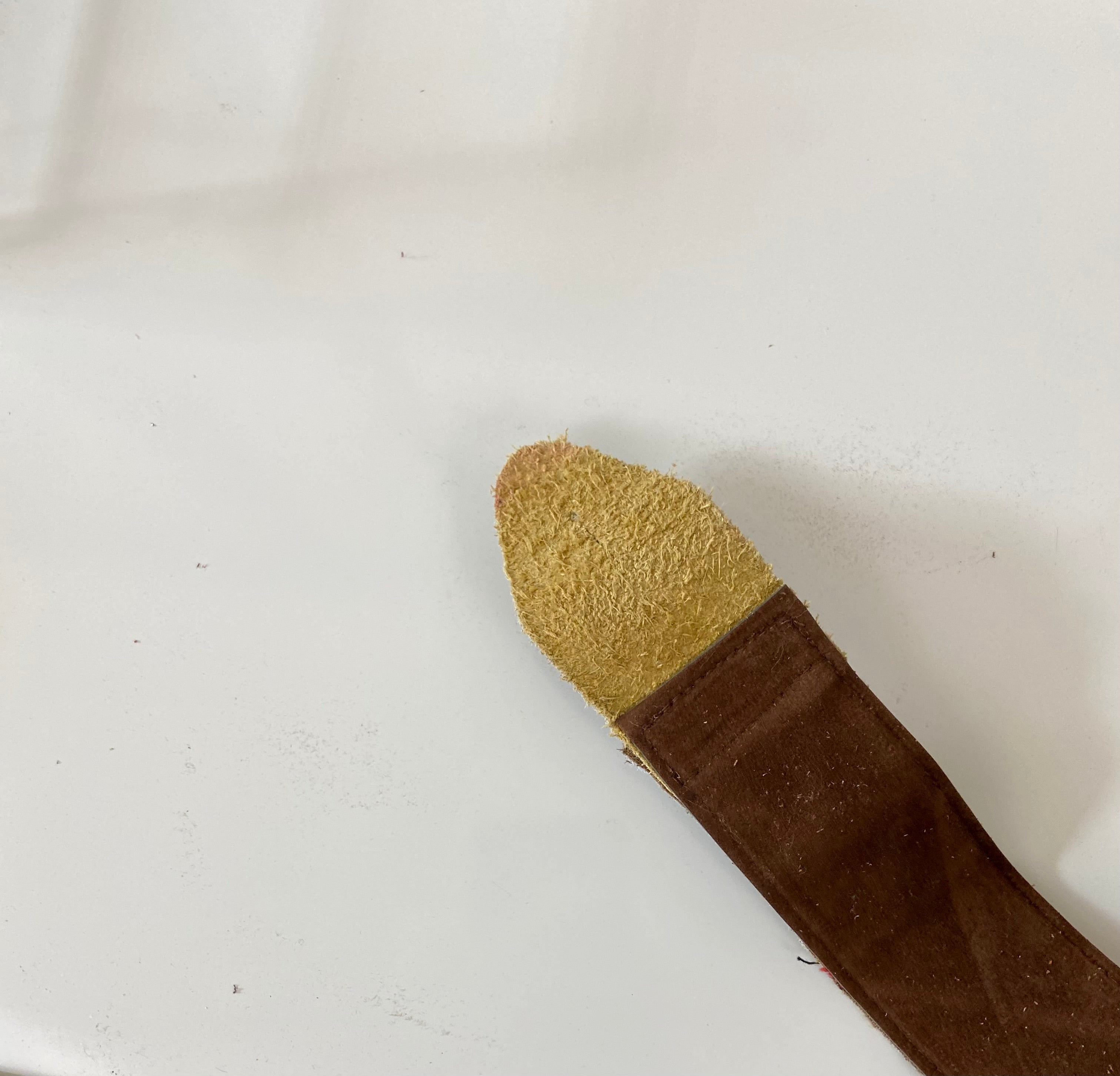 1970s Patchwork Suede belt