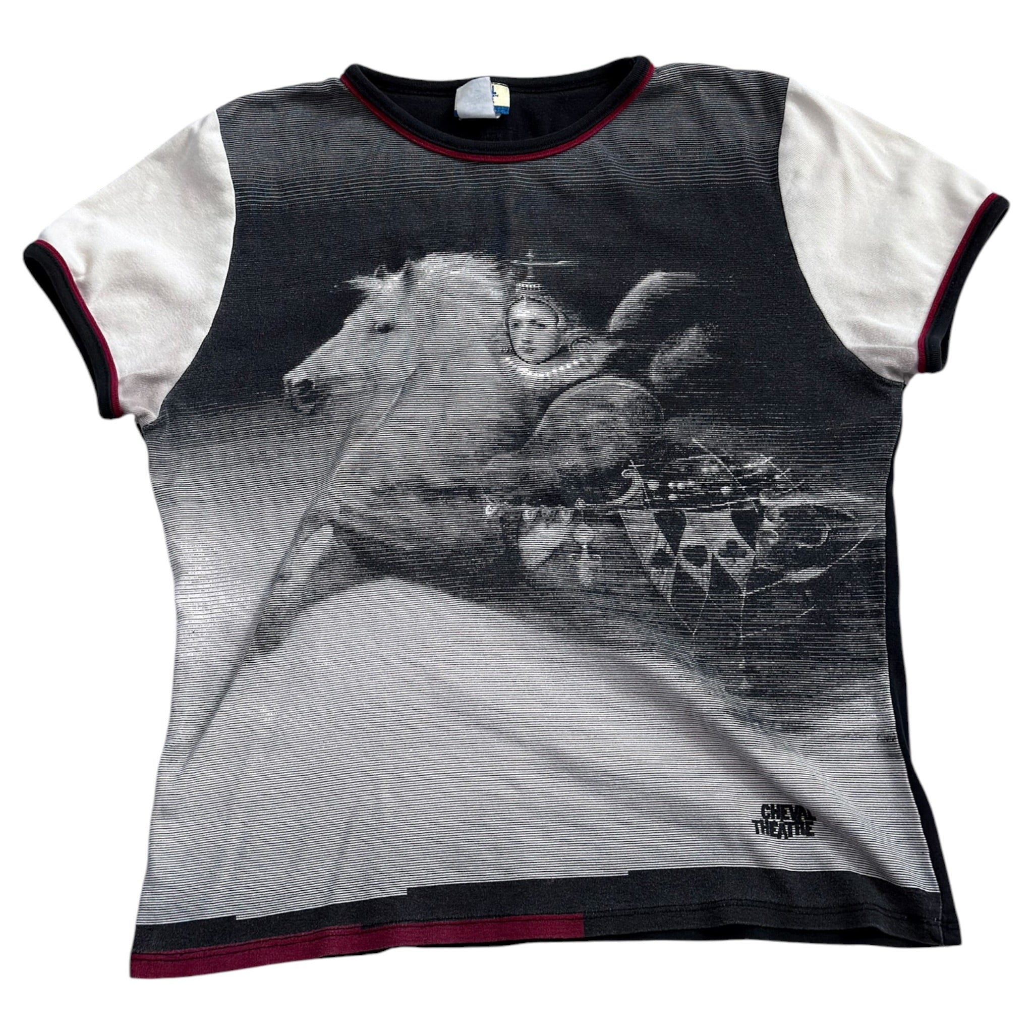 Cheval theatre Cirque du Soleil graphic print shortsleeve (XL)