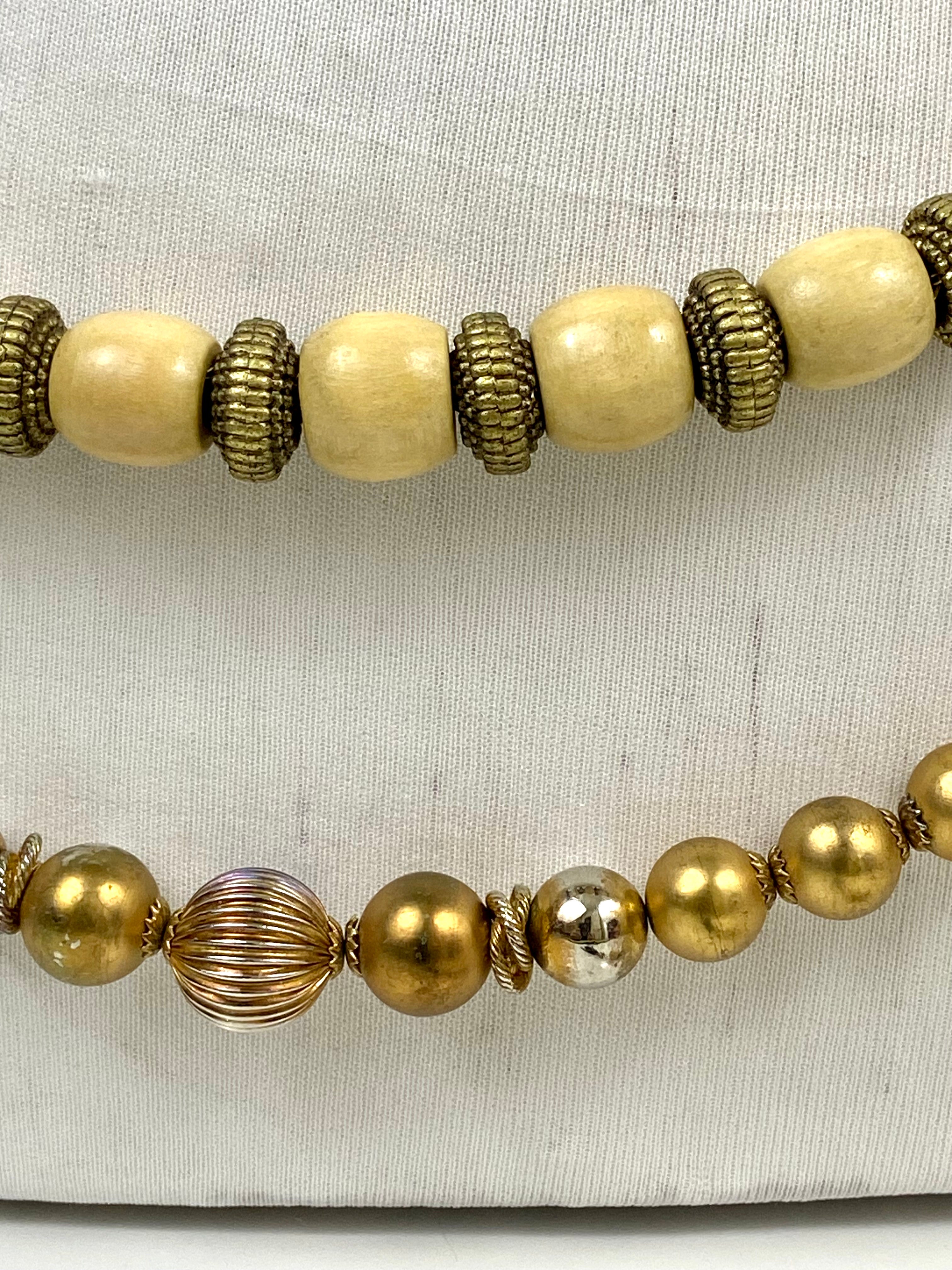 Layered waist beads belt