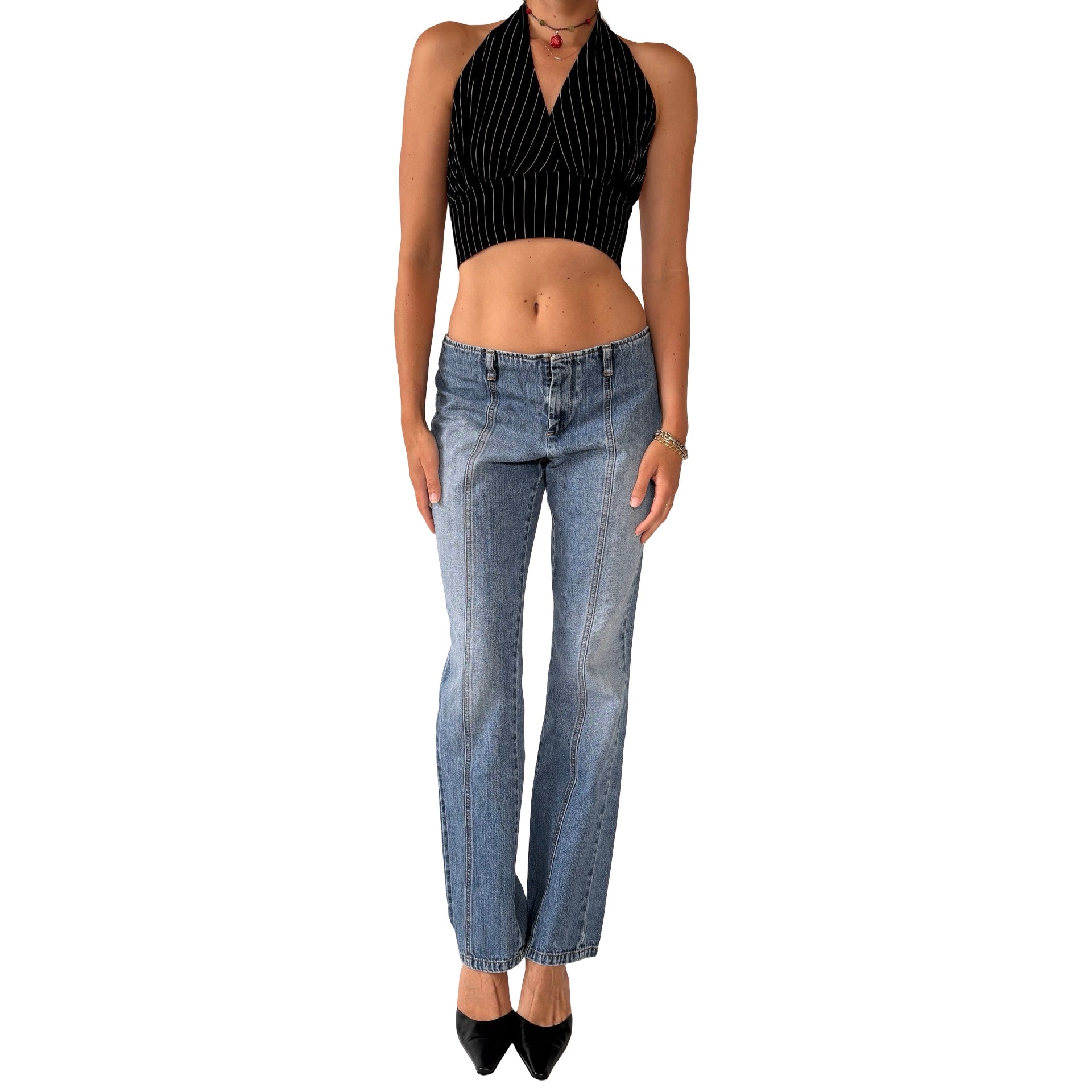 Y2K Low Rise Jeans (S)