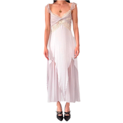 2000s Lilac Maxi Slip Dress (M)