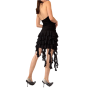 Y2K Noir Jellyfish Dress (M)