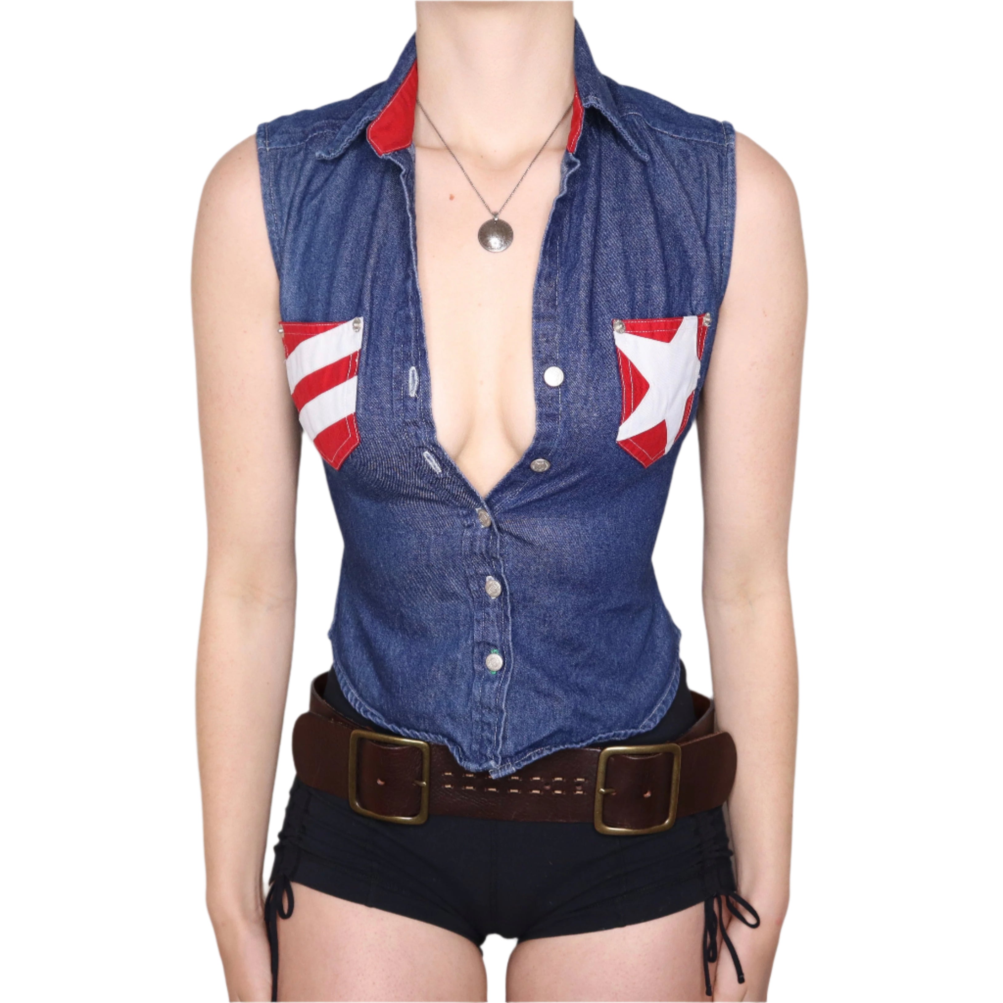 90s TOMMY HILFIGER Americana Vest (S)
