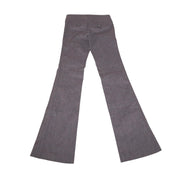 Y2K Gray Low Rise Flare Pants (XS)