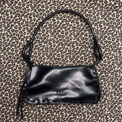 XOXO Patent Leather Baguette Bag
