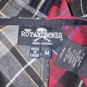 Royal Bones Two-Tone Mini Skirt (M)