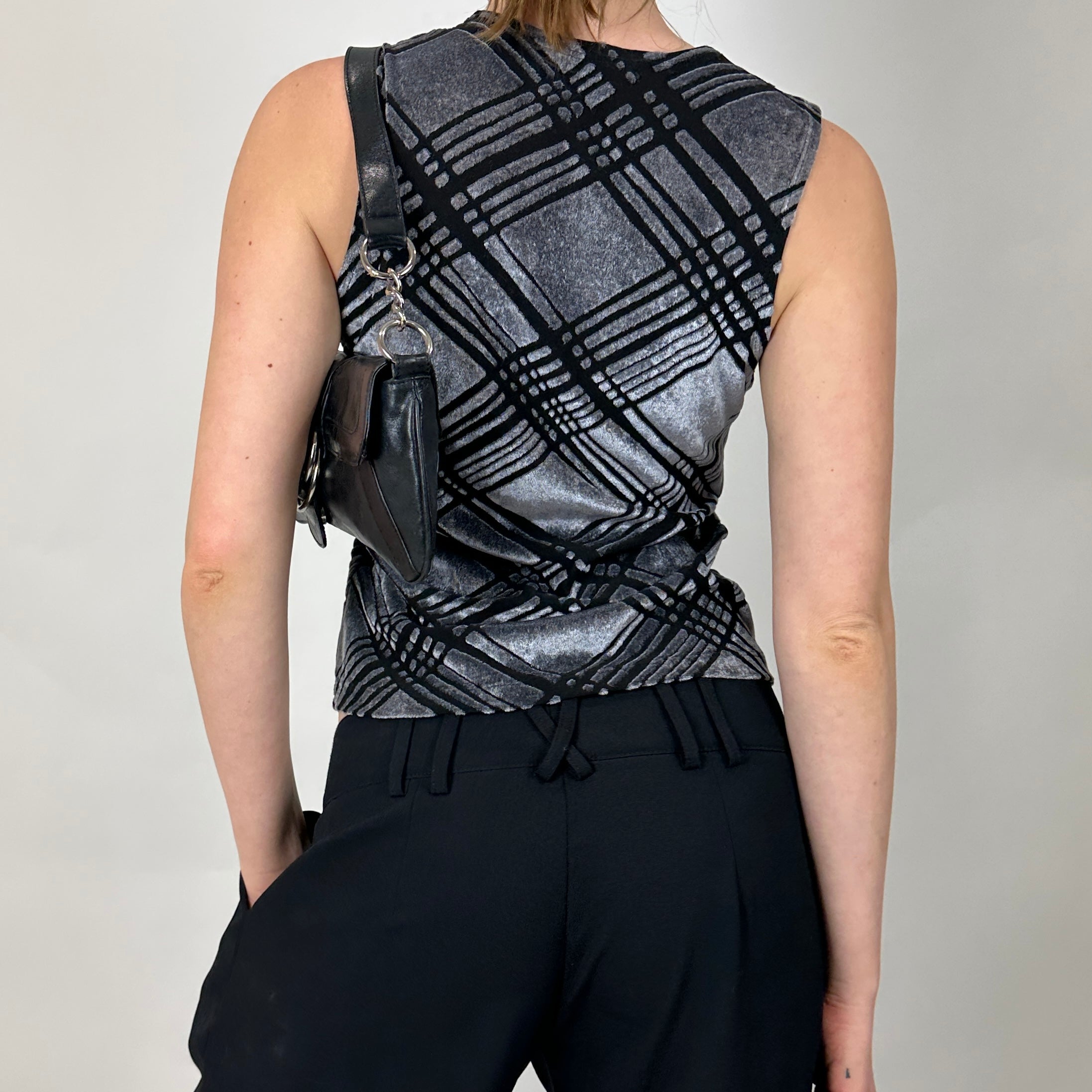 90’s Velvet Mesh Tank Top (S/M)