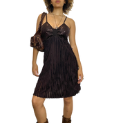 Late 2000s Boho Strappy Dress (M)