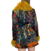 Vintage Save The Queen! Mongolian Coat (M)