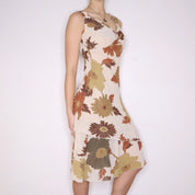 Y2K Italian Floral Dress (S)