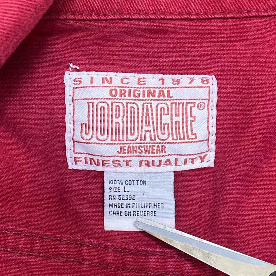 90s Cranberry Denim Jacket (L)