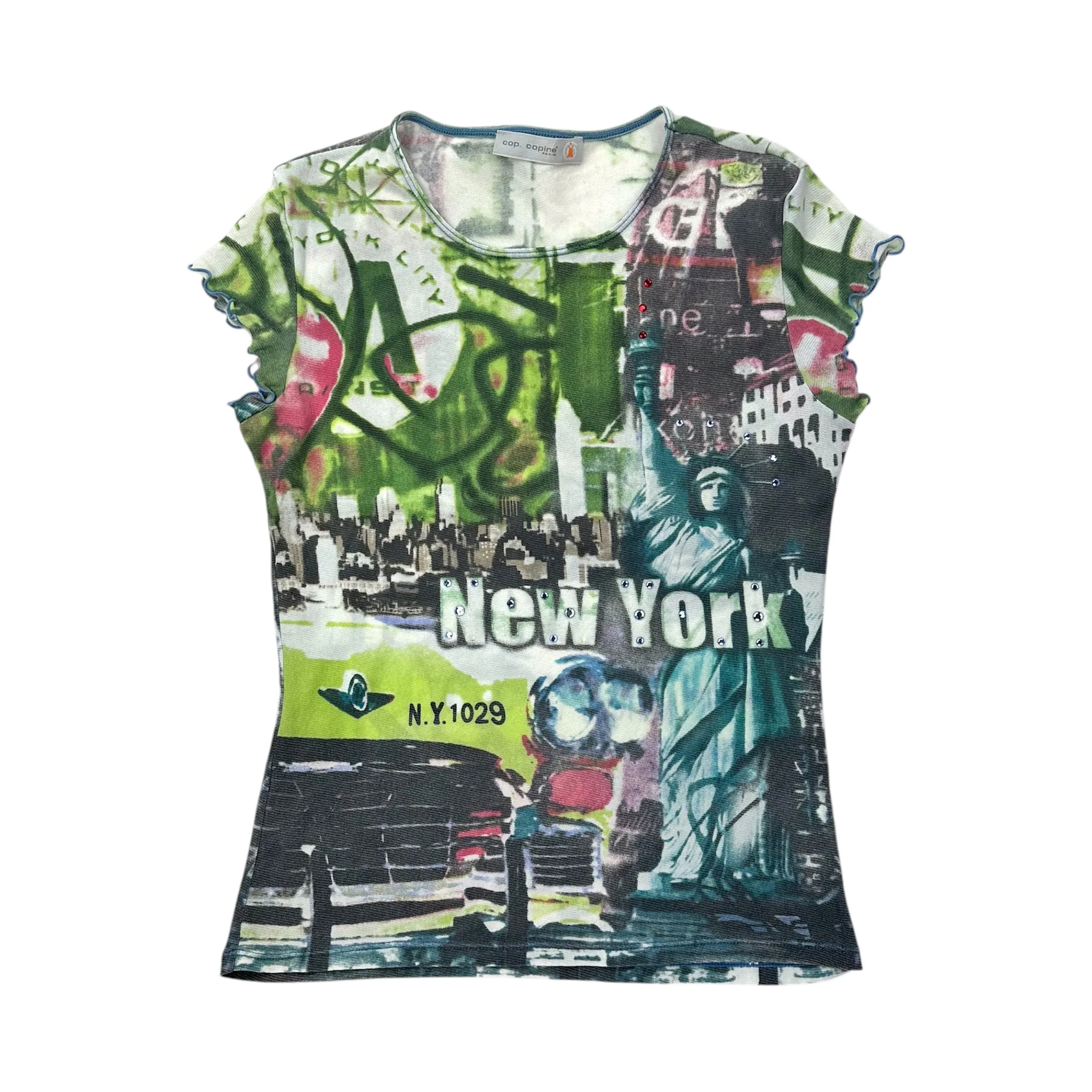 Cop Copine New York Mesh Top (XS/S) – Holy Thrift Cop Copine New York Mesh Top (XS/S) – Holy Thrift