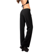 2000s Low Rise Pinstripe Trousers (S)