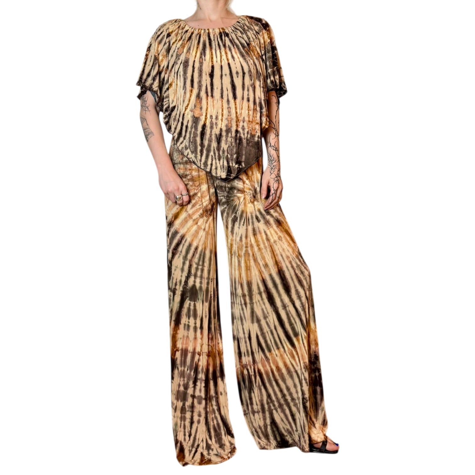 Tie Dye Boho Jumpsuit