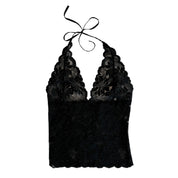 Frederick’s of Hollywood Lace Halter (S)