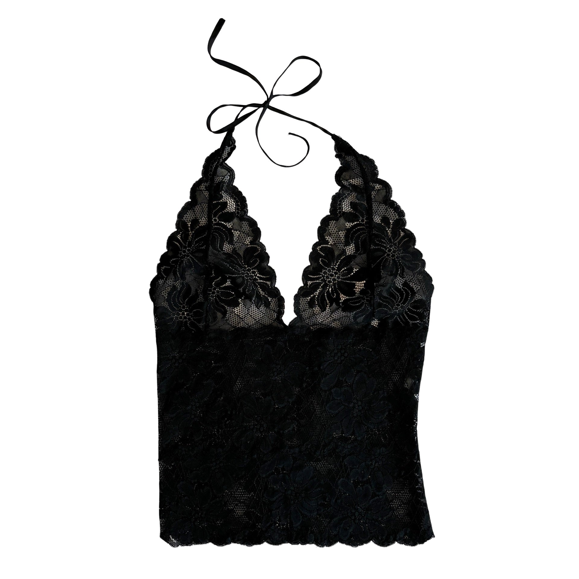 Frederick’s of Hollywood Lace Halter (S)