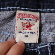 Y2K TRUE RELIGION Low Rise Bootcut Jeans (S)