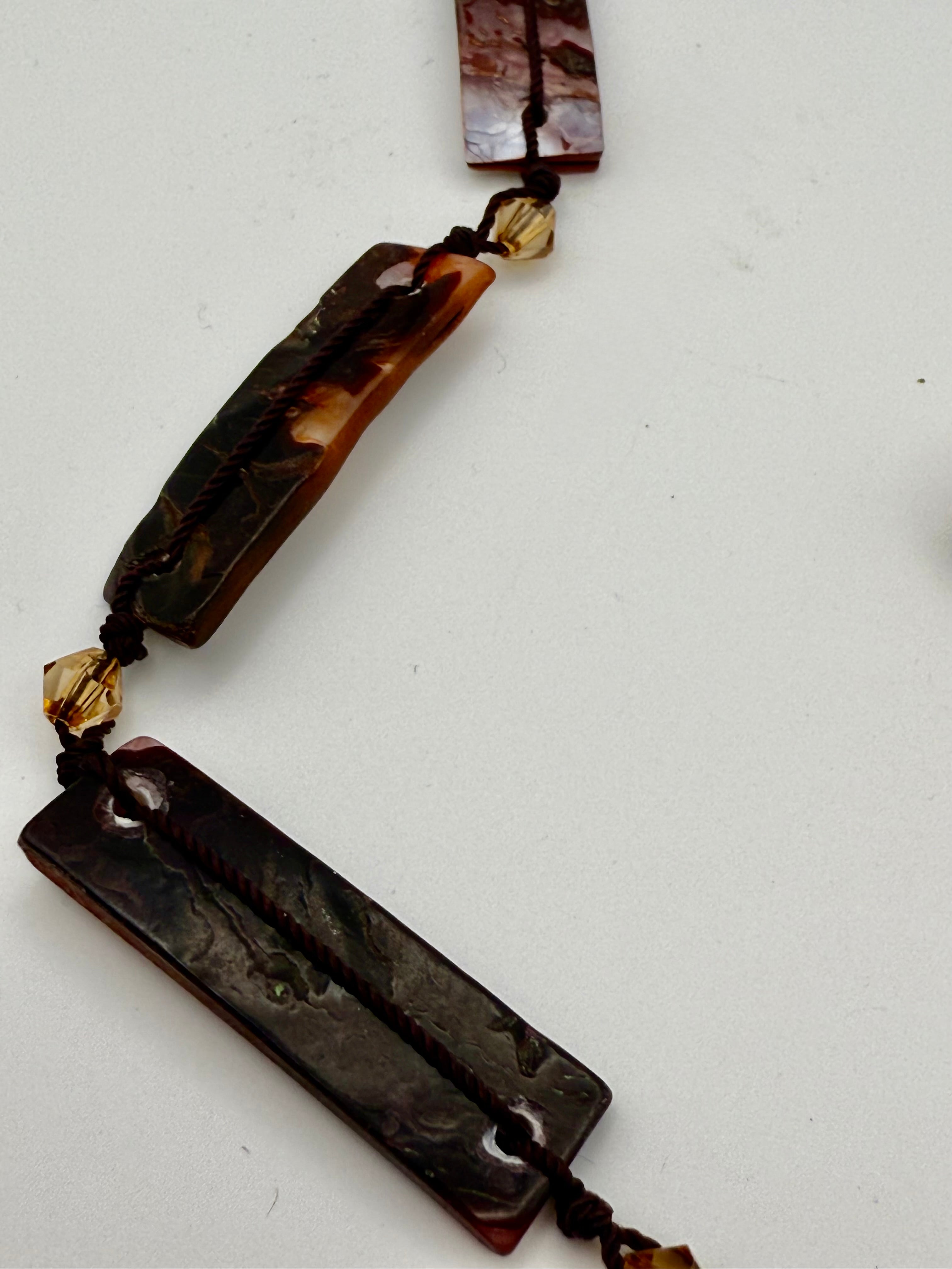 Earth Tone Gemstone Jewelry Set