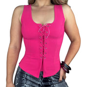 90s Awesome Wear Corset Top (S)