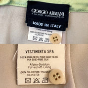 Giorgio Armani Vibrant Silk Pants (S)