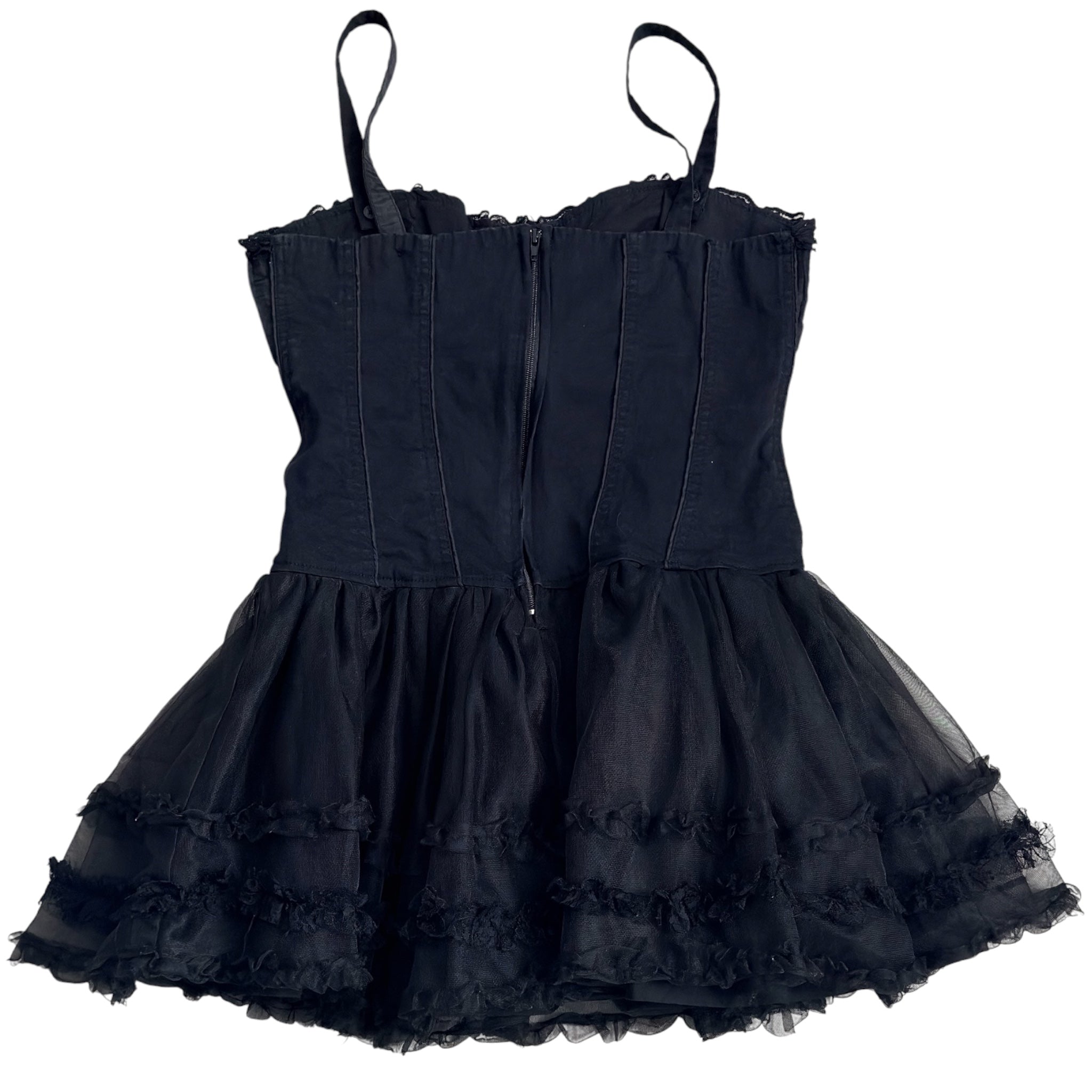 Royal Bones Tripp NYC corset tutu mini dress (M/L)