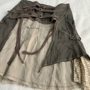 French Subversive Belted Skirt (S/M)