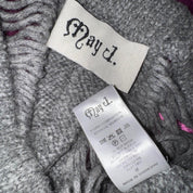 Shanghai Designer Wool Cutout Skirt (M)