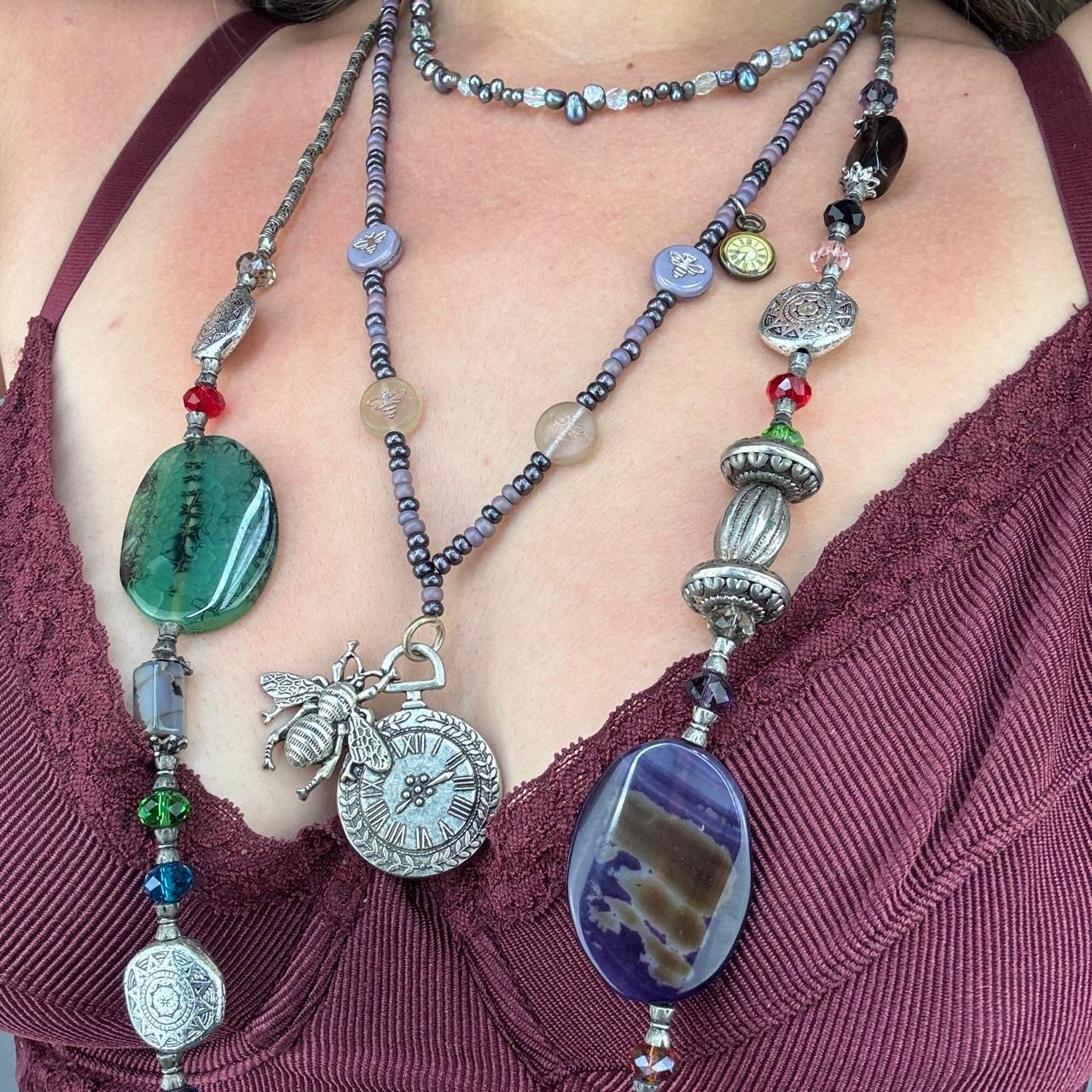 Multi-Layered Whimsy Necklace Stack