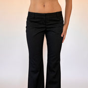 Y2K Pinstripe Trousers (XS/S)