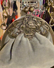 Antique Victorian
Gray Velvet purse
