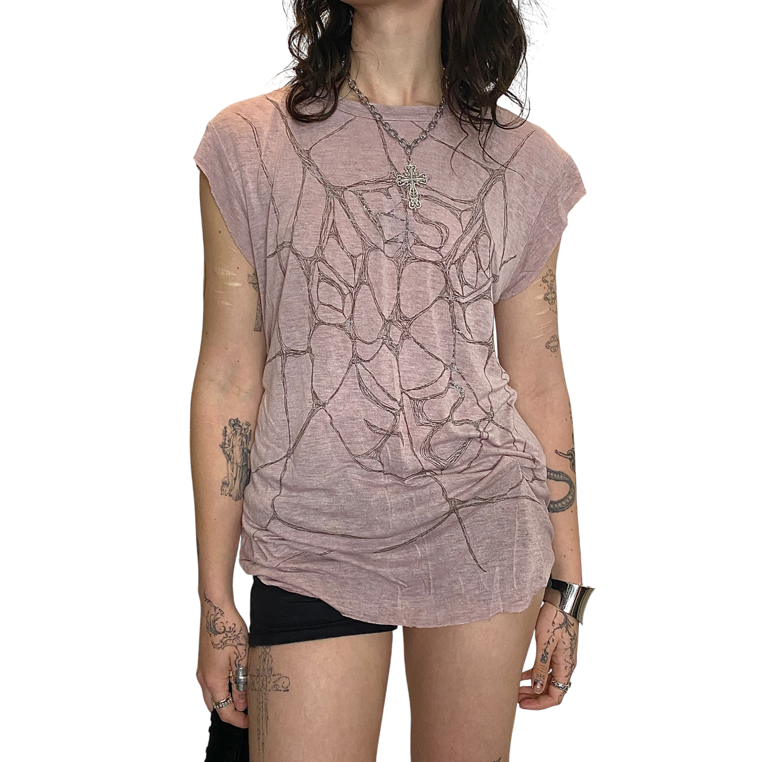 Diesel Web Back Cutout Tee (XS)