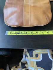 Brown Leather Reworked Coach bag